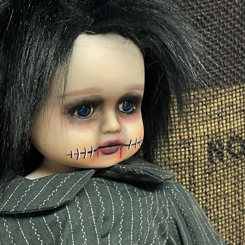 OOAK Creepy Odd 18” Haunting Creepy Spooky Scary Halloween Horror Art Doll